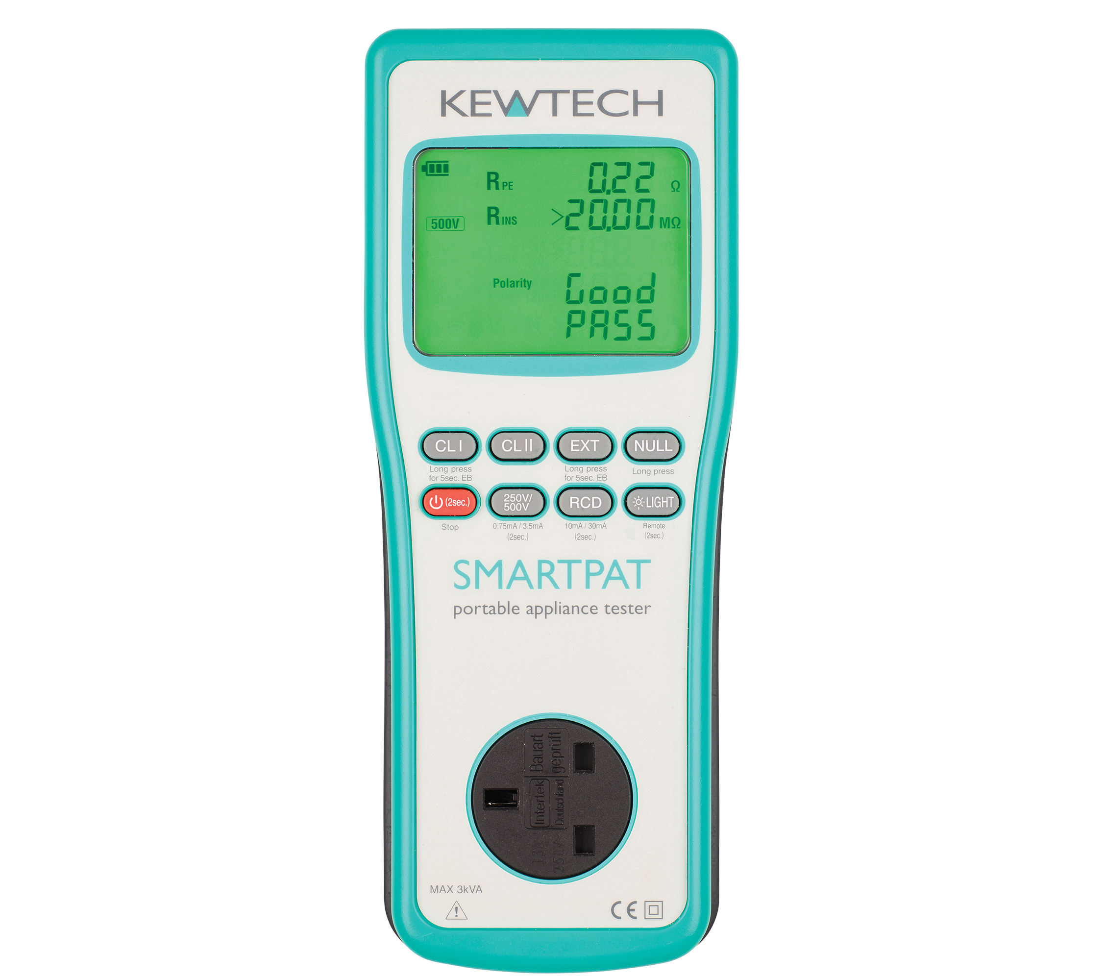 Kewtech PAT Adaptateur 1-Pat Adaptateur Convertir MFT à Pat Testeur portable appareil 