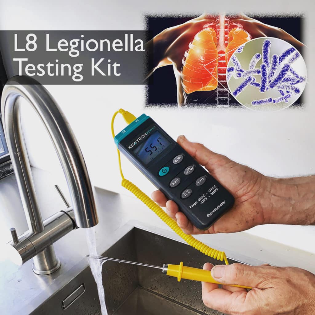 Water Temperature Thermometer for Legionella Water Testing